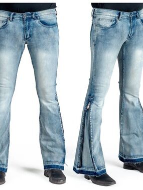 Wornstar Hellraiser side, zipper jeans size 32. New with tags